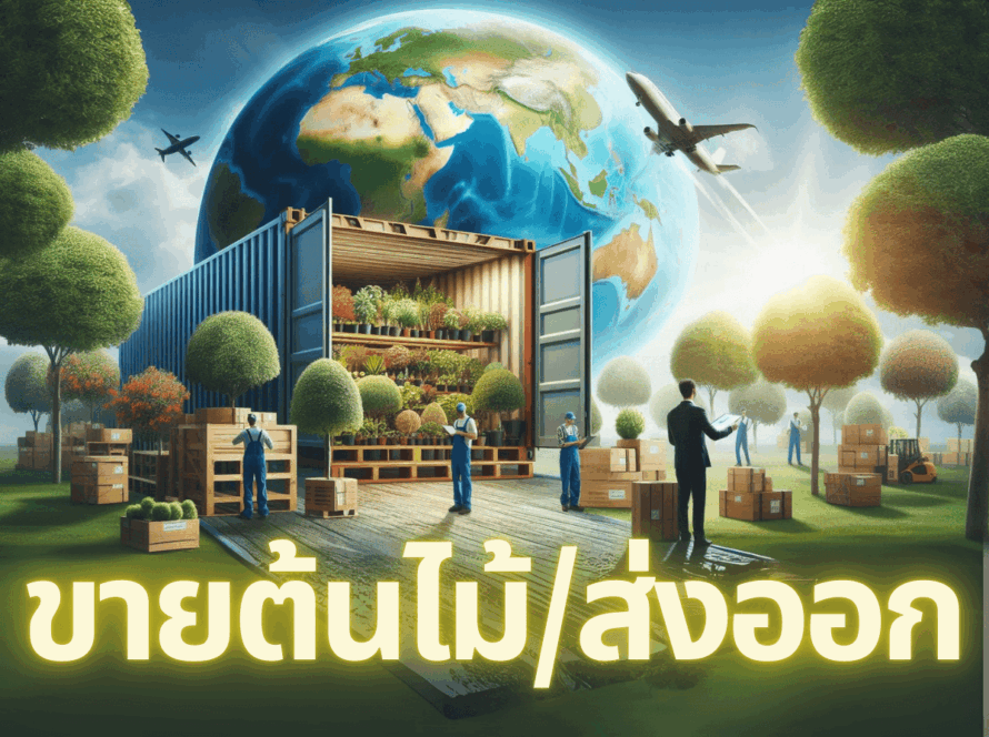 ขายต้นไม้ ส่งออกต้นไม้